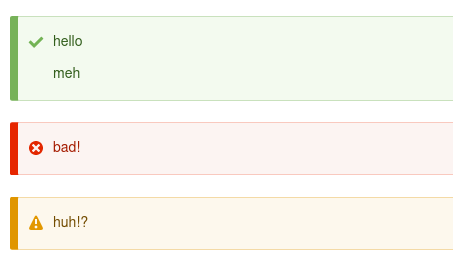 Drupal messages